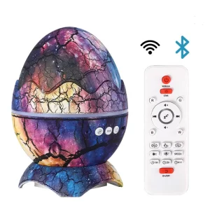 Dinosaur Egg Shell Galaxy Projector 7