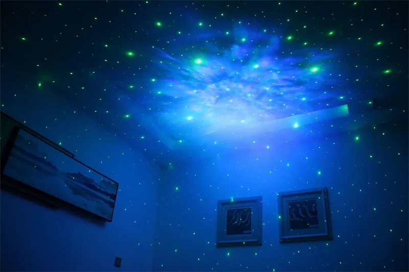 BURNNOVE Astronaut Galaxy Star Projector Starry Night Light, Luz