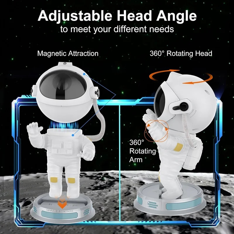 Projecteur astronaute Galaxy Light - Mobility on Board