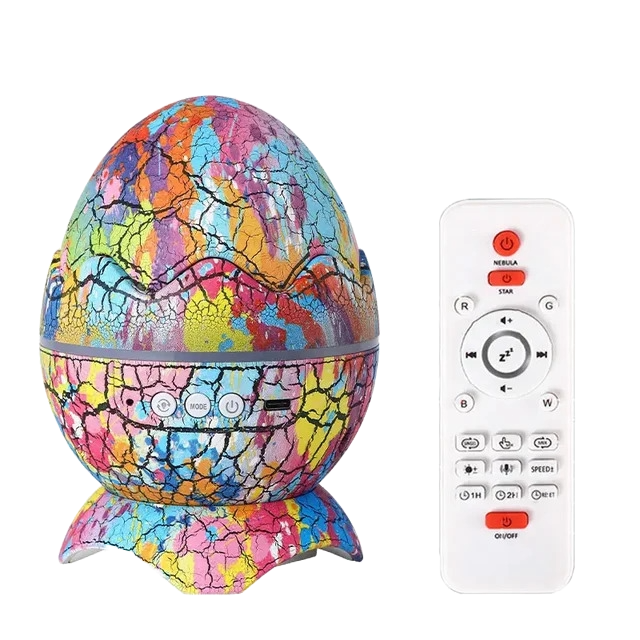 Artist Dinosaur Egg Shell Projector